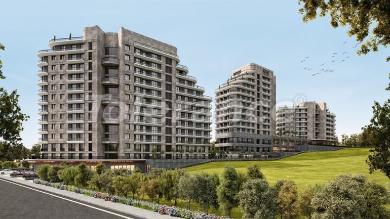 Квартира от застройщика в Кючюкчекмедже, Стамбул с бассейном в рассрочку: купить недвижимость в Турции - 129658