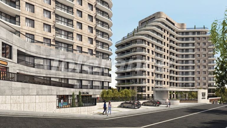 Квартира от застройщика в Кючюкчекмедже, Стамбул с бассейном в рассрочку: купить недвижимость в Турции - 129661