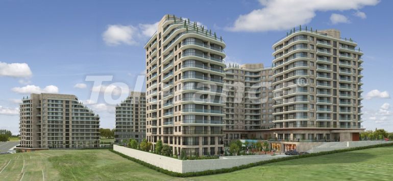 Квартира от застройщика в Кючюкчекмедже, Стамбул с бассейном в рассрочку: купить недвижимость в Турции - 129675