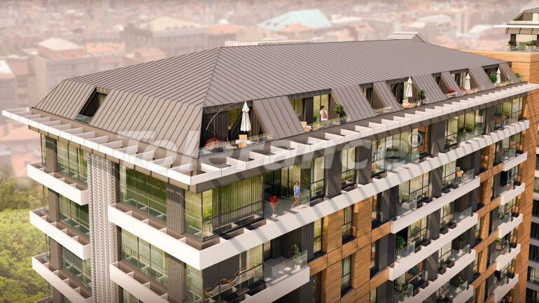 Квартира от застройщика в Кючюкчекмедже, Стамбул с бассейном: купить недвижимость в Турции - 54914