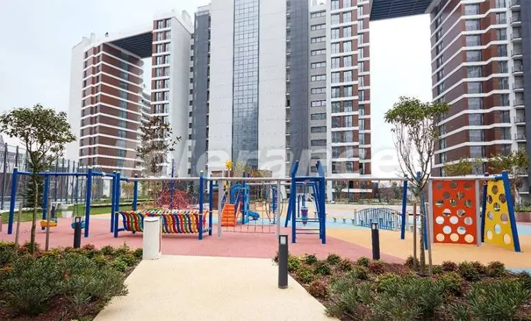 Квартира в Кючюкчекмедже, Стамбул вид на море с бассейном в рассрочку: купить недвижимость в Турции - 36402