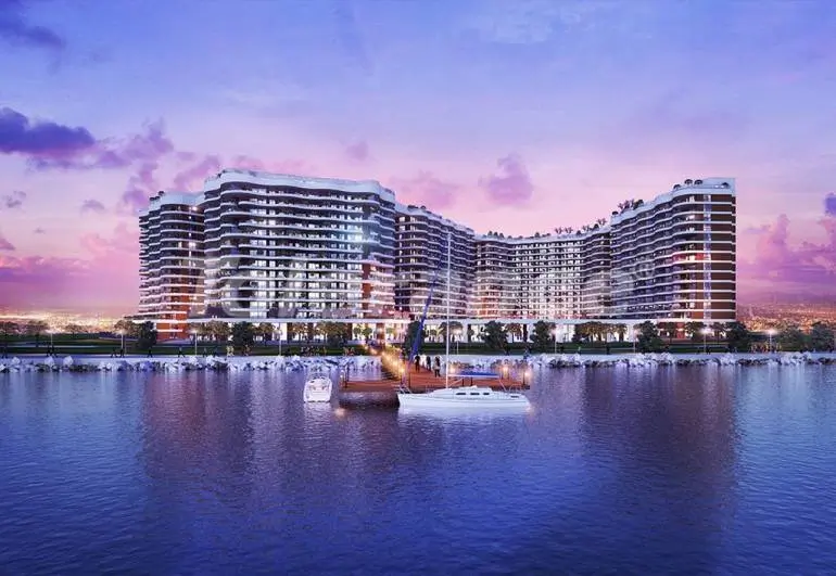 Квартира в Кючюкчекмедже, Стамбул вид на море с бассейном в рассрочку: купить недвижимость в Турции - 7068