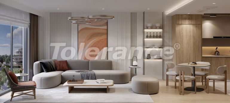 Квартира от застройщика в Кунду, Анталия вид на море с бассейном в рассрочку: купить недвижимость в Турции - 111300