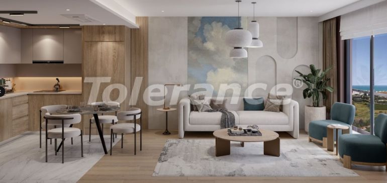 Квартира от застройщика в Кунду, Анталия вид на море с бассейном в рассрочку: купить недвижимость в Турции - 111305