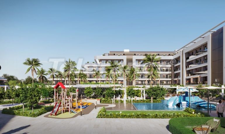 Квартира от застройщика в Кунду, Анталия вид на море с бассейном в рассрочку: купить недвижимость в Турции - 111314