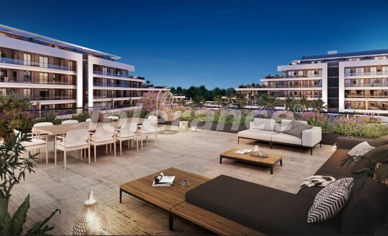 Квартира от застройщика в Кунду, Анталия вид на море с бассейном в рассрочку: купить недвижимость в Турции - 111317