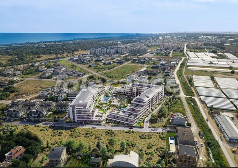 Квартира от застройщика в Кунду, Анталия вид на море с бассейном в рассрочку: купить недвижимость в Турции - 111319