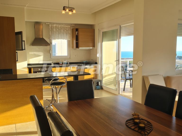 Квартира в Кунду, Анталия вид на море с бассейном: купить недвижимость в Турции - 118437