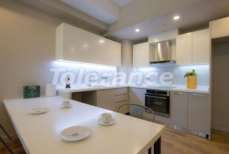 Квартира от застройщика в Кунду, Анталия вид на море с бассейном: купить недвижимость в Турции - 57217