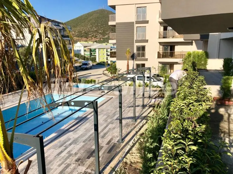 Квартира от застройщика в Кушадасы с бассейном - 17850 Квартира от застройщика в Кушадасы с бассейном: купить недвижимость в Турции - 17850