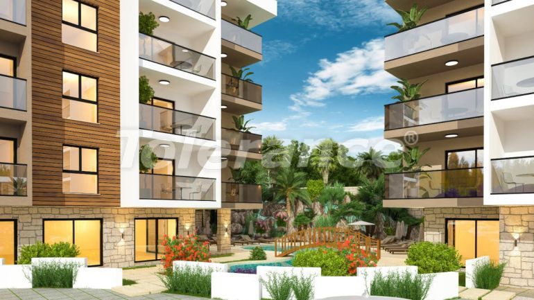 Квартира от застройщика в Кушадасы вид на море с бассейном: купить недвижимость в Турции - 99230