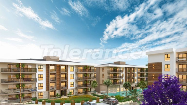 Квартира от застройщика в Кушадасы вид на море с бассейном: купить недвижимость в Турции - 99233