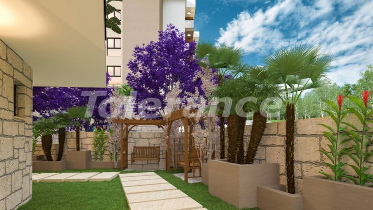 Квартира от застройщика в Кушадасы вид на море с бассейном: купить недвижимость в Турции - 99234