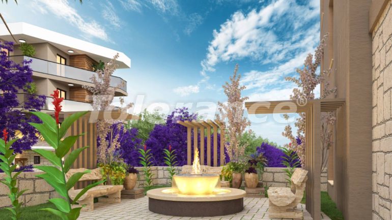 Квартира от застройщика в Кушадасы вид на море с бассейном: купить недвижимость в Турции - 99235