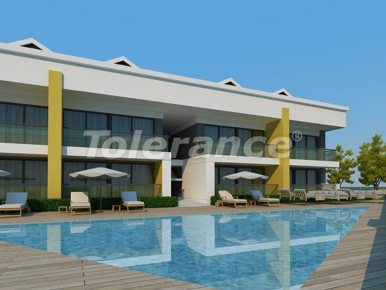 Квартира от застройщика в Куздере, Кемер с бассейном: купить недвижимость в Турции - 78143