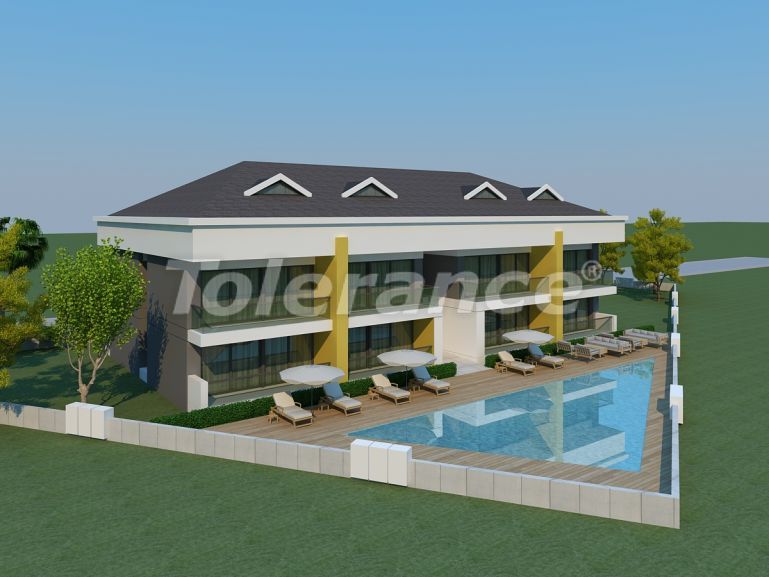 Квартира от застройщика в Куздере, Кемер с бассейном: купить недвижимость в Турции - 78145