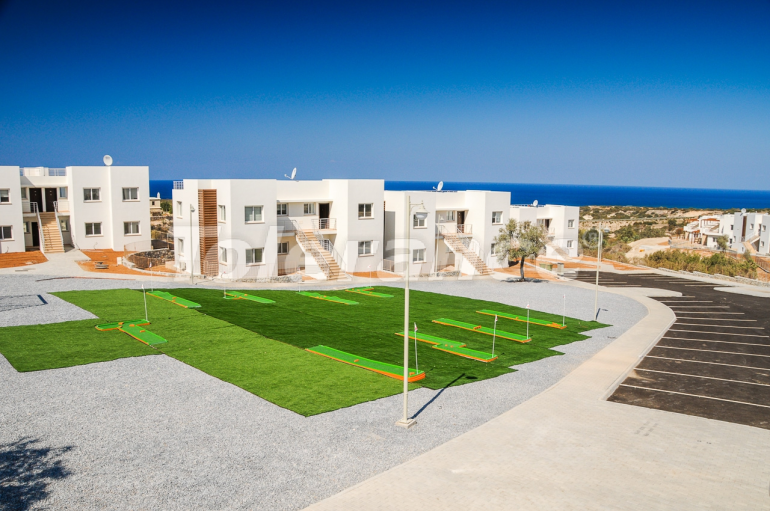 Квартира в Кирения, Северный Кипр вид на море с бассейном: купить недвижимость в Турции - 105674