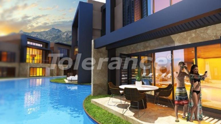 Квартира от застройщика в Кирения, Северный Кипр с бассейном в рассрочку: купить недвижимость в Турции - 105811