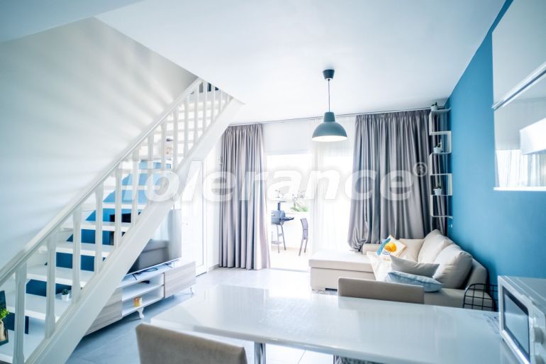 Квартира в Кирения, Северный Кипр вид на море с бассейном: купить недвижимость в Турции - 106102