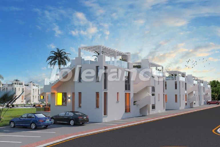 Квартира от застройщика в Кирения, Северный Кипр вид на море с бассейном в рассрочку: купить недвижимость в Турции - 107571