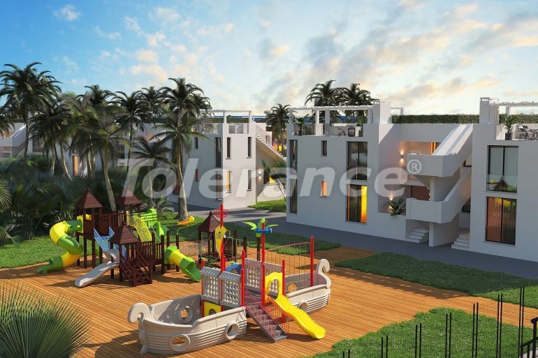 Квартира от застройщика в Кирения, Северный Кипр вид на море с бассейном в рассрочку: купить недвижимость в Турции - 107574