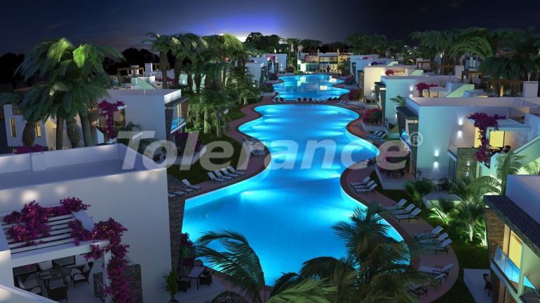 Квартира от застройщика в Кирения, Северный Кипр вид на море с бассейном в рассрочку: купить недвижимость в Турции - 108130