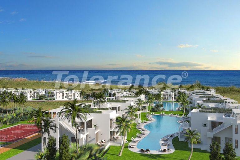 Квартира от застройщика в Кирения, Северный Кипр вид на море с бассейном в рассрочку: купить недвижимость в Турции - 108151