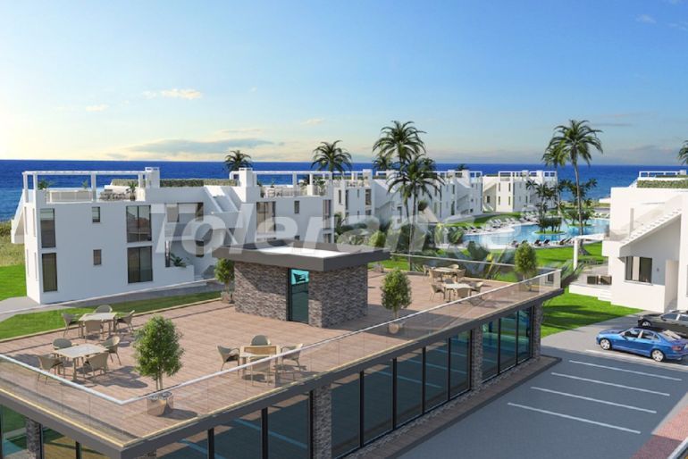 Квартира от застройщика в Кирения, Северный Кипр вид на море с бассейном в рассрочку: купить недвижимость в Турции - 108152