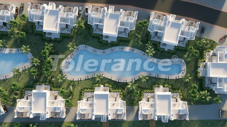 Квартира от застройщика в Кирения, Северный Кипр вид на море с бассейном в рассрочку: купить недвижимость в Турции - 108153