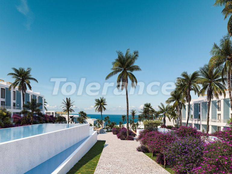 Квартира от застройщика в Кирения, Северный Кипр вид на море с бассейном в рассрочку: купить недвижимость в Турции - 108242