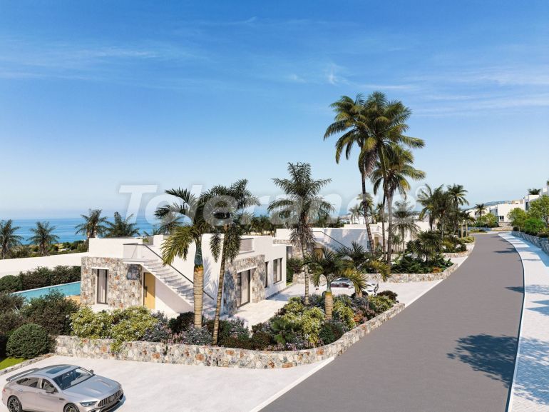 Квартира от застройщика в Кирения, Северный Кипр вид на море с бассейном в рассрочку: купить недвижимость в Турции - 108253