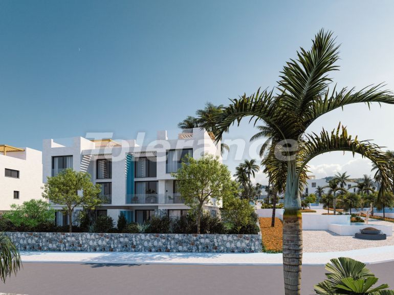 Квартира от застройщика в Кирения, Северный Кипр вид на море с бассейном в рассрочку: купить недвижимость в Турции - 108319