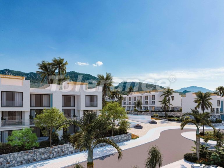 Квартира от застройщика в Кирения, Северный Кипр вид на море с бассейном в рассрочку: купить недвижимость в Турции - 108327