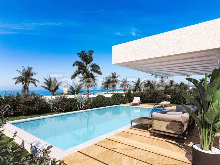 Квартира от застройщика в Кирения, Северный Кипр вид на море с бассейном в рассрочку: купить недвижимость в Турции - 108336