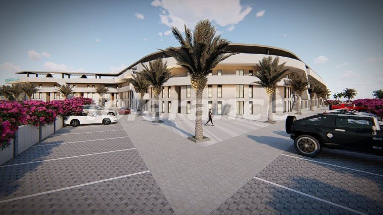 Квартира от застройщика в Кирения, Северный Кипр вид на море с бассейном: купить недвижимость в Турции - 108449