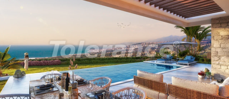 Квартира от застройщика в Кирения, Северный Кипр вид на море с бассейном в рассрочку: купить недвижимость в Турции - 110876