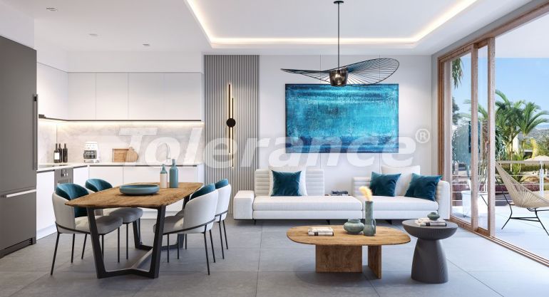 Квартира от застройщика в Кирения, Северный Кипр с бассейном в рассрочку: купить недвижимость в Турции - 112234