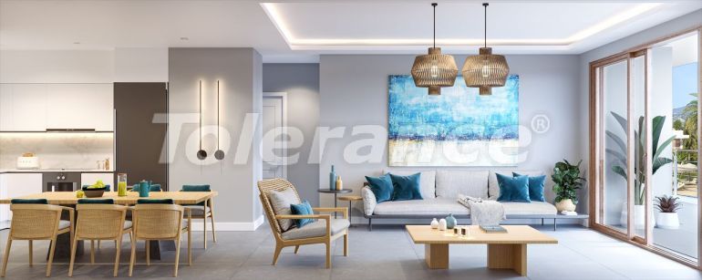 Квартира от застройщика в Кирения, Северный Кипр с бассейном в рассрочку: купить недвижимость в Турции - 112235