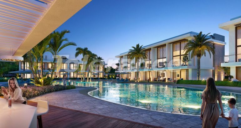 Квартира от застройщика в Кирения, Северный Кипр с бассейном в рассрочку: купить недвижимость в Турции - 112249