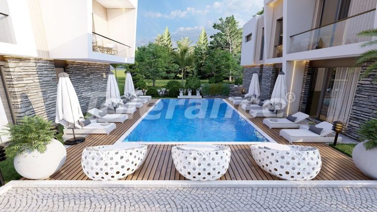 Квартира от застройщика в Кирения, Северный Кипр с бассейном в рассрочку: купить недвижимость в Турции - 112447