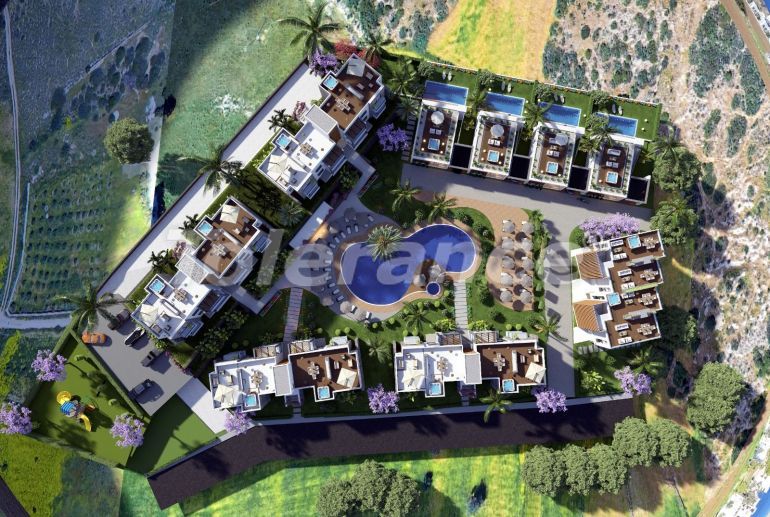 Квартира от застройщика в Кирения, Северный Кипр с бассейном в рассрочку: купить недвижимость в Турции - 124361