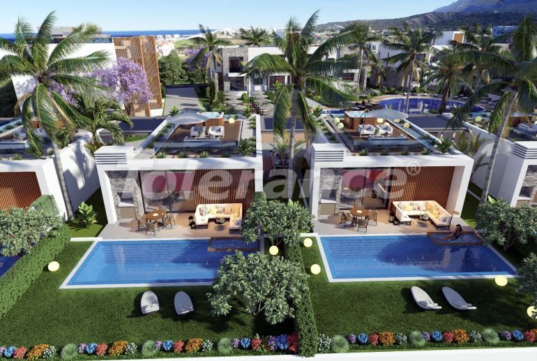 Квартира от застройщика в Кирения, Северный Кипр с бассейном в рассрочку: купить недвижимость в Турции - 124362