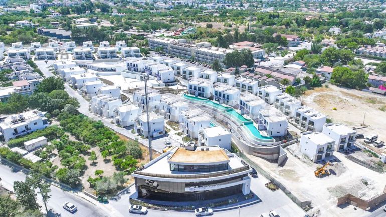 Квартира от застройщика в Кирения, Северный Кипр вид на море с бассейном в рассрочку: купить недвижимость в Турции - 130372