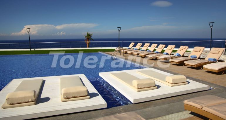 Квартира от застройщика в Кирения, Северный Кипр вид на море с бассейном в рассрочку: купить недвижимость в Турции - 134687