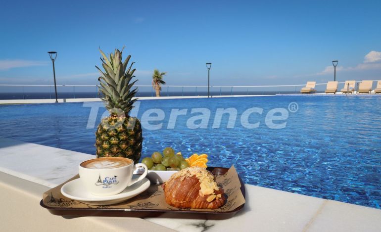 Квартира от застройщика в Кирения, Северный Кипр вид на море с бассейном в рассрочку: купить недвижимость в Турции - 134689