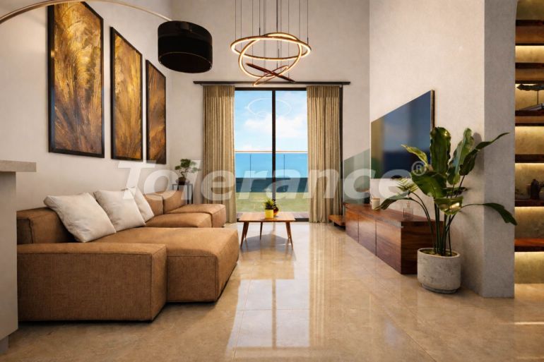 Квартира от застройщика в Кирения, Северный Кипр вид на море с бассейном в рассрочку: купить недвижимость в Турции - 137160