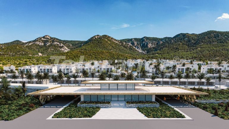 Квартира от застройщика в Кирения, Северный Кипр вид на море с бассейном в рассрочку: купить недвижимость в Турции - 137164