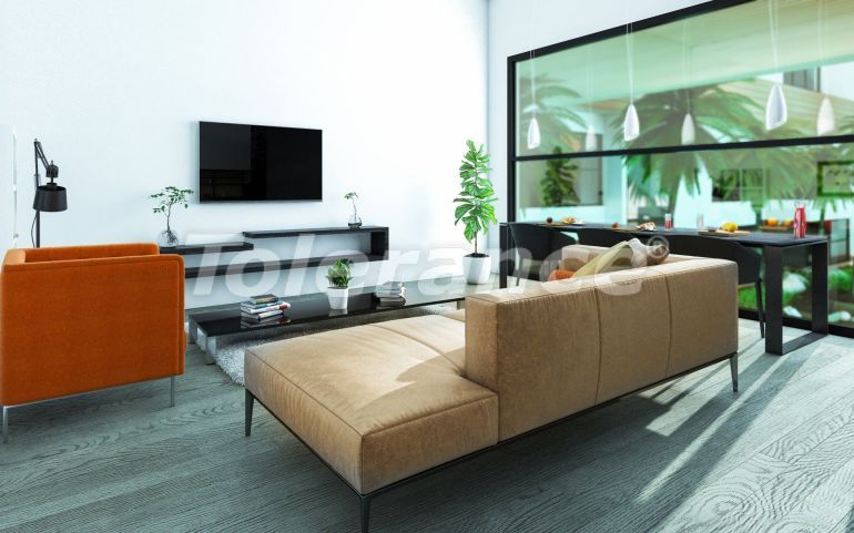 Квартира от застройщика в Кирения, Северный Кипр вид на море с бассейном в рассрочку: купить недвижимость в Турции - 71442