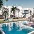 Квартира от застройщика в Кирения, Северный Кипр вид на море с бассейном в рассрочку: купить недвижимость в Турции - 72472