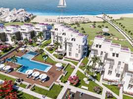 Квартира от застройщика в Кирения, Северный Кипр вид на море с бассейном в рассрочку: купить недвижимость в Турции - 72479